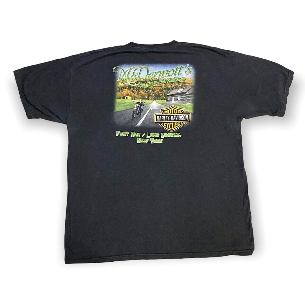 Harley Davidson Americade 2011 McDermott's Lake George T-Shirt